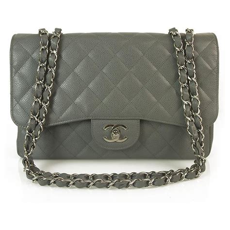 gray chanel flap bag|chanel black classic flap bag.